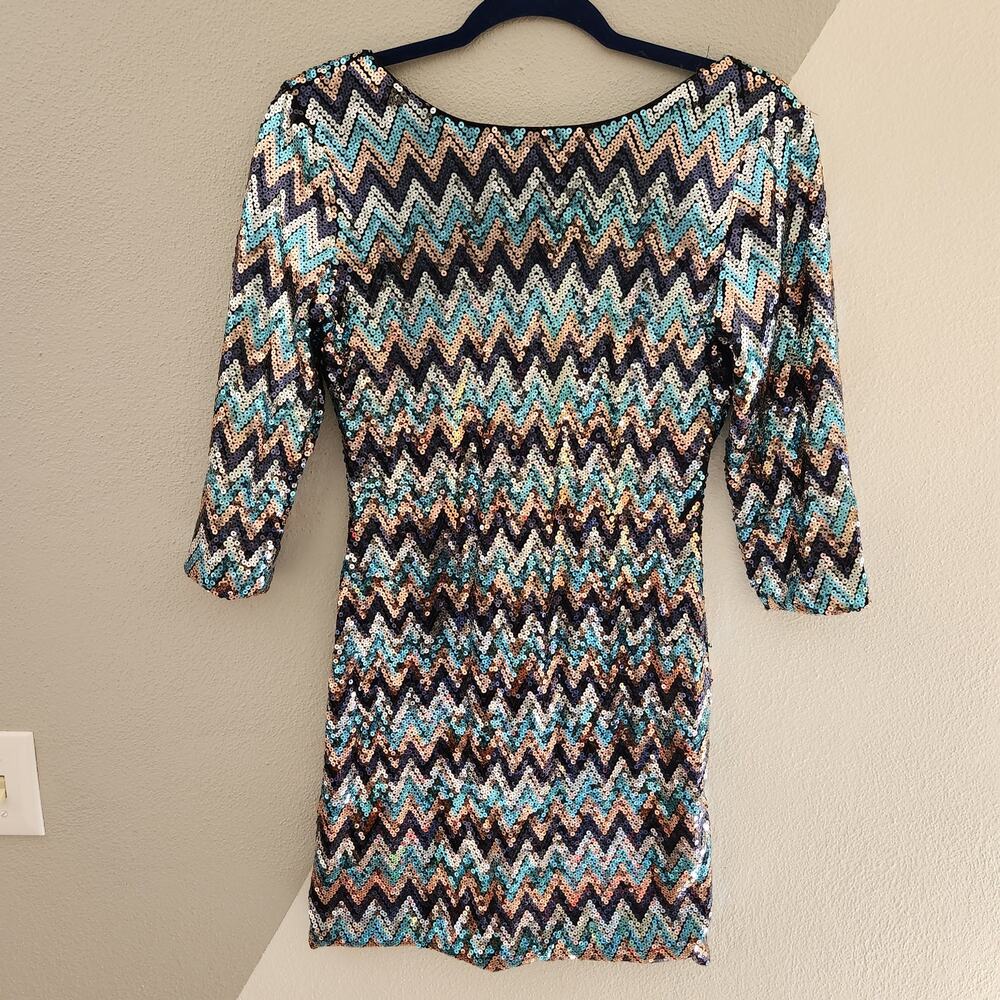 Love Reign sequin cocktail dress L